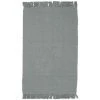 THEDECOFACTORY SIMPLY COTON - <p>Tapis 100% Coton Bleu Gris 50x80 - Bleu