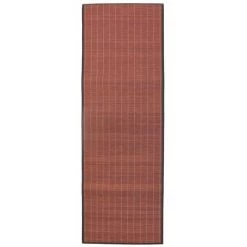 THEDECOFACTORY BALI CHIC - <p>Tapis En Bambou Chocolat 200x65 - Marron