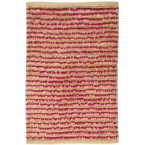 THEDECOFACTORY STABILO LIGNE - <p> Tapis Bi-texture Beige Et Fuschia 60x90 - Rose 1 THEDECOFACTORY STABILO LIGNE - <p> Tapis Bi-texture Beige Et Fuschia 60x90 - Rose