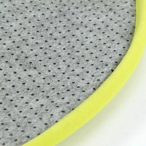 THEDECOFACTORY FLANELLE - <p>Tapis Rond Extra-doux Anis Diam.70 - Vert 3 THEDECOFACTORY FLANELLE - <p>Tapis Rond Extra-doux Anis Diam.70 - Vert – Image 3