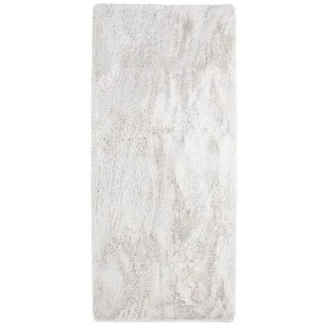 THEDECOFACTORY NEO YOGA - <p>Tapis à Poils Longs Extra-doux Blanc 80x180 - Blanc 1 THEDECOFACTORY NEO YOGA - <p>Tapis à Poils Longs Extra-doux Blanc 80x180 - Blanc