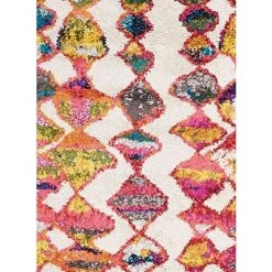 UNAMOURDETAPIS 40x60 - Tapis Berbère Salon 40x60 Cm Entrée Interieur Multicolore Adapté Au Chauffage Par Le Sol - Multicolore -Tapis et paillasson Soldes 13591848 4