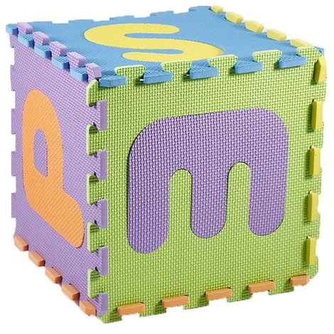 OOBEST 36 Pièces Puzzle Tapis Jeu Mousse 32x32cm Chiffre Et Alphabet Jouet Educatif Pour Enfants 3 OOBEST 36 Pièces Puzzle Tapis Jeu Mousse 32x32cm Chiffre Et Alphabet Jouet Educatif Pour Enfants – Image 3