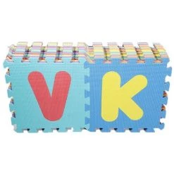 OOBEST 36 Pièces Puzzle Tapis Jeu Mousse 32x32cm Chiffre Et Alphabet Jouet Educatif Pour Enfants 8 OOBEST 36 Pièces Puzzle Tapis Jeu Mousse 32x32cm Chiffre Et Alphabet Jouet Educatif Pour Enfants -Tapis et paillasson Soldes 13721993 4