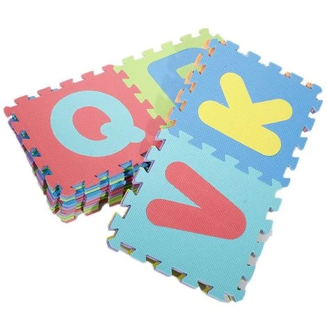 OOBEST 36 Pièces Puzzle Tapis Jeu Mousse 32x32cm Chiffre Et Alphabet Jouet Educatif Pour Enfants 5 OOBEST 36 Pièces Puzzle Tapis Jeu Mousse 32x32cm Chiffre Et Alphabet Jouet Educatif Pour Enfants – Image 5