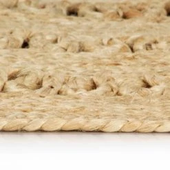 VidaXL Tapis Fait à La Main Jute Tressée 150 Cm - Brun -Tapis et paillasson Soldes 13759815 3