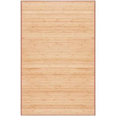 VidaXL Tapis En Bambou 100 X 160 Cm Marron - Brun 1 VidaXL Tapis En Bambou 100 X 160 Cm Marron - Brun