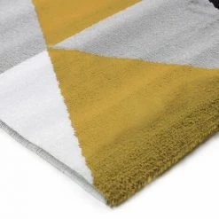 THEDECOFACTORY GEO SCANDI - <p>Tapis Toucher Laineux Motif Triangles Jaune 120x170 - Jaune 6 THEDECOFACTORY GEO SCANDI - <p>Tapis Toucher Laineux Motif Triangles Jaune 120x170 - Jaune -Tapis et paillasson Soldes 14033492 3