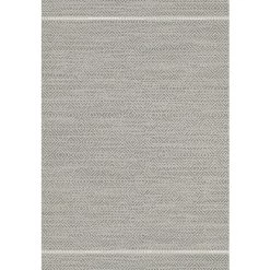 DÉCOWEB Tapis Prisma Gris - Motif Losanges - 120 X 170 Cm