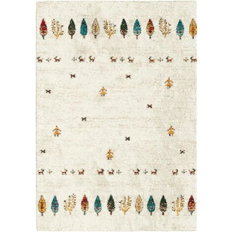 DÉCOWEB Tapis Motif Berbère Solu - 80 X 150 Cm 1 DÉCOWEB Tapis Motif Berbère Solu - 80 X 150 Cm