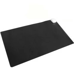 PrimeMatik - Tapis Et Surface Chauffante Moquette Thermique Pour Bureau Sol Et Pieds 60 X 36 Cm 85W Noir
