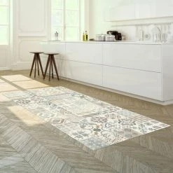 TARKETT Tapis Vinyle - Carreaux De Ciment Naturel - 100 X 160 Cm 8 TARKETT Tapis Vinyle - Carreaux De Ciment Naturel - 100 X 160 Cm -Tapis et paillasson Soldes 14888543 4