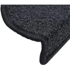 VIDAXL Tapis D'escalier 15 Pcs Anthracite 56x17x3 Cm 9 VIDAXL Tapis D'escalier 15 Pcs Anthracite 56x17x3 Cm -Tapis et paillasson Soldes 15018322 5