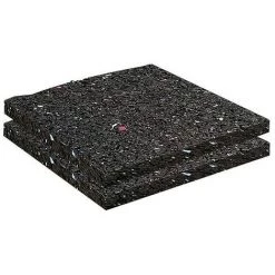 OI Granules De Caoutchouc Découpées 150x150mm 10mm Dur