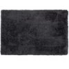 BELIANI Tapis En Tissu Noir 200x140cm - Noir