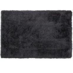 BELIANI Tapis En Tissu Noir 200x140cm - Noir