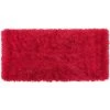 BELIANI Tapis En Tissu Rouge 150x80cm - Rouge