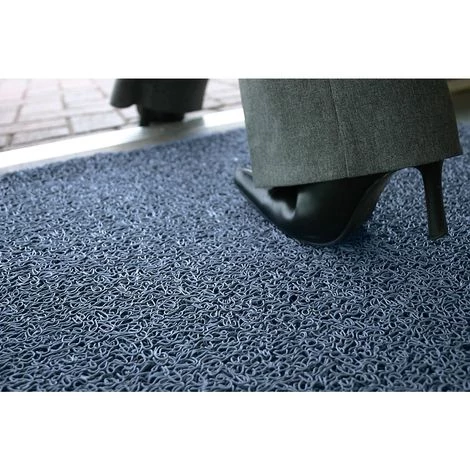 CERTEO Tapis De Propreté, Difficilement Inflammable - L X L 1200 X 900 Mm, Lot De 1 - Coloris Bleu - Coloris: Bleu 1 CERTEO Tapis De Propreté, Difficilement Inflammable - L X L 1200 X 900 Mm, Lot De 1 - Coloris Bleu - Coloris: Bleu