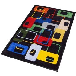 JUSTRITE Tapis De Propreté, 175 Déco Design™ Standard - Design Modern 70s, 600 X 900 Mm - Coloris: Multicolore -Tapis et paillasson Soldes 15708736 5