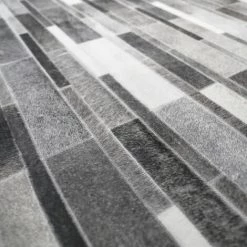 DÉCOWEB Tapis Toucher Soft - Imprimé Peau De Vache - Parement Gris - 120 X 160 Cm -Tapis et paillasson Soldes 15734937 5