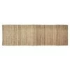 VIVARAISE Tapis En Jute Naturelle Uni Jarod 200 X 60 Cm Naturel - Naturel