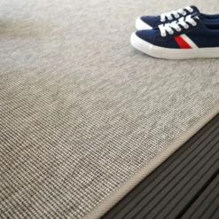 DÉCOWEB Tapis Intérieur / Extérieur Mahé Silver Galon Beige - 140 X 200 Cm -Tapis et paillasson Soldes 15836913 3