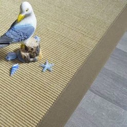 DÉCOWEB Tapis Sisal Yucatan Sable Ganse Taupe - 140 X 200 Cm 7 DÉCOWEB Tapis Sisal Yucatan Sable Ganse Taupe - 140 X 200 Cm -Tapis et paillasson Soldes 15856343 3