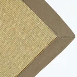 DÉCOWEB Tapis Sisal Yucatan Sable Ganse Taupe - 140 X 200 Cm 9 DÉCOWEB Tapis Sisal Yucatan Sable Ganse Taupe - 140 X 200 Cm -Tapis et paillasson Soldes 15856343 5