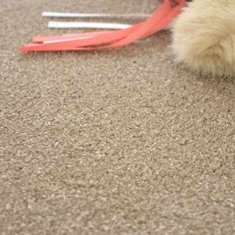 DÉCOWEB Tapis Velours Hygge Beige - Galon Tabac - 160 X 230 Cm 3 DÉCOWEB Tapis Velours Hygge Beige - Galon Tabac - 160 X 230 Cm – Image 3