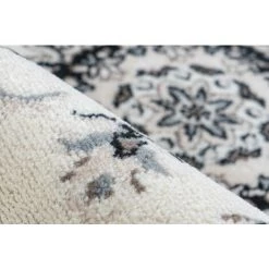 ALLOTAPIS Tapis Oriental à Mèches Courtes Pour Salon Charlotte Ivoire 80x300 - Ivoire -Tapis et paillasson Soldes 15875982 3