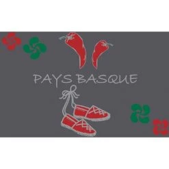 NOVOTEX Tapis Intérieur Basque Iraty 40X60CM