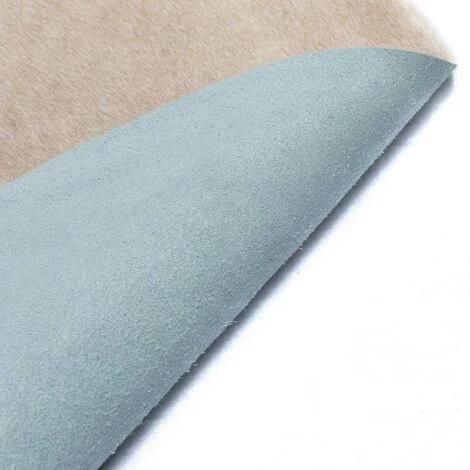 VidaXL Tapis En Peau De Vache Véritable 150 X 170 Cm Beige - Beige 4 VidaXL Tapis En Peau De Vache Véritable 150 X 170 Cm Beige - Beige – Image 4