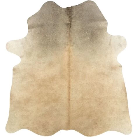 VidaXL Tapis En Peau De Vache Véritable 150 X 170 Cm Beige - Beige 5 VidaXL Tapis En Peau De Vache Véritable 150 X 170 Cm Beige - Beige – Image 5