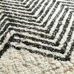 DÉCOWEB Tapis Style Berbère Avec Franges - Arrow Blanc Cassé - 140 X 200 Cm 7 DÉCOWEB Tapis Style Berbère Avec Franges - Arrow Blanc Cassé - 140 X 200 Cm -Tapis et paillasson Soldes 16039178 3