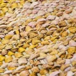 THEDECOFACTORY SKIN - <p>Tapis En Cuir Tressé Jaune 60x120 - Jaune 7 THEDECOFACTORY SKIN - <p>Tapis En Cuir Tressé Jaune 60x120 - Jaune -Tapis et paillasson Soldes 16284265 4