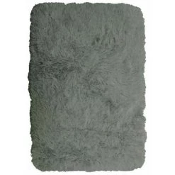 THEDECOFACTORY NEO YOGA - <p>Tapis à Poils Longs Extra-doux Gris Clair 60x90 - Gris Clair