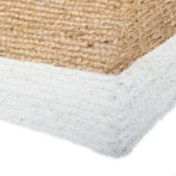 ATMOSPHERA, CRÉATEUR D'INTÉRIEUR Tapis Rectangle En Jute 120x170 Cm Blanc - Blanc -Tapis et paillasson Soldes 16741213 3