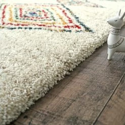 DÉCOWEB Tapis Motif Berbère - Himalaya Beige - 80 X 150 Cm -Tapis et paillasson Soldes 16782658 5