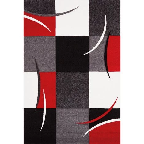 UNAMOURDETAPIS Tapis Salon 40x60 Cm Rectangulaire DIAMOND COMMA Rouge Entrée Adapté Au Chauffage Par Le Sol - Rouge 2 UNAMOURDETAPIS Tapis Salon 40x60 Cm Rectangulaire DIAMOND COMMA Rouge Entrée Adapté Au Chauffage Par Le Sol - Rouge – Image 2