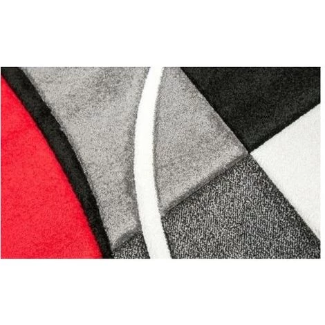 UNAMOURDETAPIS Tapis Salon 40x60 Cm Rectangulaire DIAMOND COMMA Rouge Entrée Adapté Au Chauffage Par Le Sol - Rouge 4 UNAMOURDETAPIS Tapis Salon 40x60 Cm Rectangulaire DIAMOND COMMA Rouge Entrée Adapté Au Chauffage Par Le Sol - Rouge – Image 4