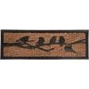 BEST FOR BOOTS Paillasson Caoutchouc Et Fibres De Coco Oiseaux Marron - Marron