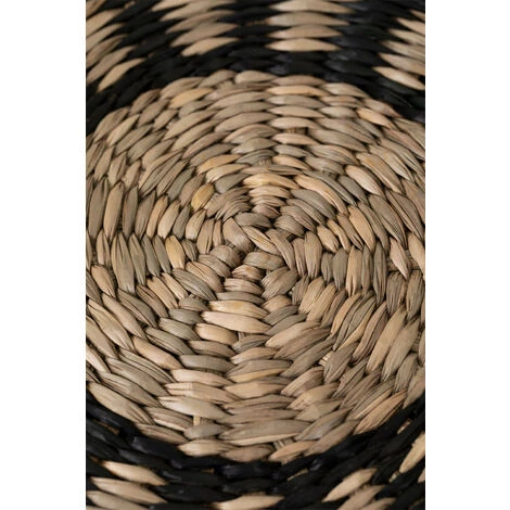 Set De Table Zenef SKLUM Jute - Noir 5 Set De Table Zenef SKLUM Jute - Noir – Image 5