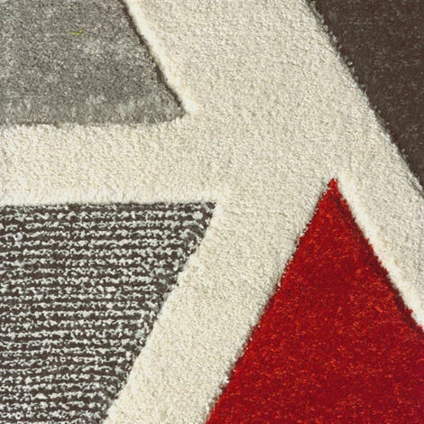 DÉCOWEB Tapis De Salon Design - Seventies - Triangles Multicolores - 200 X 290 Cm 3 DÉCOWEB Tapis De Salon Design - Seventies - Triangles Multicolores - 200 X 290 Cm – Image 3