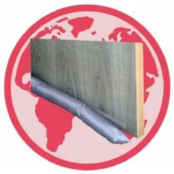 EQWERGY COUSSIN BAS DE PORTE FIXATION VELCRO