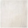 BELIANI Tapis En Tissu Blanc 200x200cm - Blanc