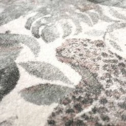 DÉCOWEB Tapis De Salon En Velours - Amazonie - Motif Jungle Fleur Et Jaguar - 80 X 150 Cm -Tapis et paillasson Soldes 18034655 5