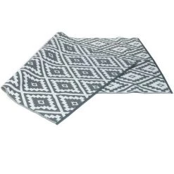 IDMARKET Tapis Extérieur BAHAMAS Gris 180 X 280 CM 8 IDMARKET Tapis Extérieur BAHAMAS Gris 180 X 280 CM -Tapis et paillasson Soldes 18048459 4