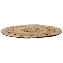 THE HOME DECO FACTORY Tapis Rond Jute Ajouré 90 Cm - Beige 6 THE HOME DECO FACTORY Tapis Rond Jute Ajouré 90 Cm - Beige -Tapis et paillasson Soldes 18147736 3