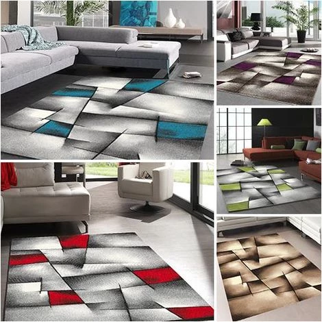 DEZENCO Tapis Salon 60x110 Cm Rectangulaire PARLAK 3D Rouge Entrée Adapté Au Chauffage Par Le Sol - Rouge 5 DEZENCO Tapis Salon 60x110 Cm Rectangulaire PARLAK 3D Rouge Entrée Adapté Au Chauffage Par Le Sol - Rouge – Image 5