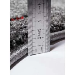 DEZENCO Tapis Salon 80x150 Cm Rectangulaire GARCA Rouge Chambre Adapté Au Chauffage Par Le Sol -Tapis et paillasson Soldes 18382025 5